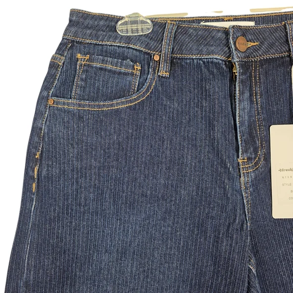 NWT Risen Jeans - High Waisted Barrel Leg Womens Blue Jeans - Picture 6 of 16